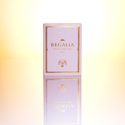 Regalia White Playing Cards by Shin Lim