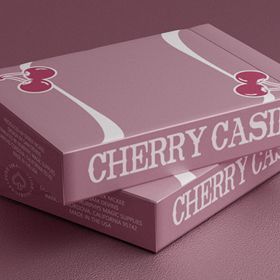 Cherry Casino (Flamingo Quartz Pink) Playing Cards By Pure Imagination Projects