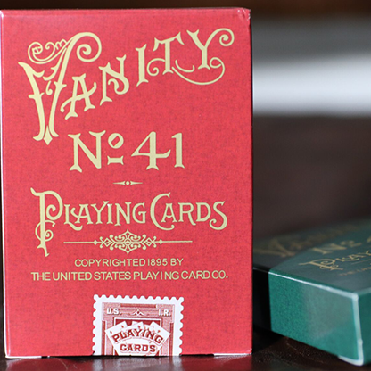 Limited Edition Late 19th Century Vanity Creature (Red) Playing Cards