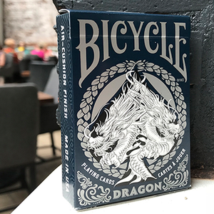 Bicycle Dragon Playing Cards (Blue) by USPCC