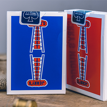 Modern Feel Jerry's Nuggets Gaff (Blue and Red) Playing Cards