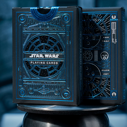 Star Wars Light Side (Blue) Playing Cards by theory11