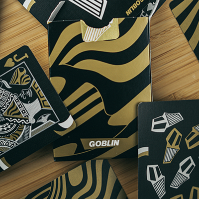 Gold Goblin Playing Cards by Gemini