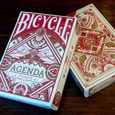 Agenda Red Basic Edition Playing Cards