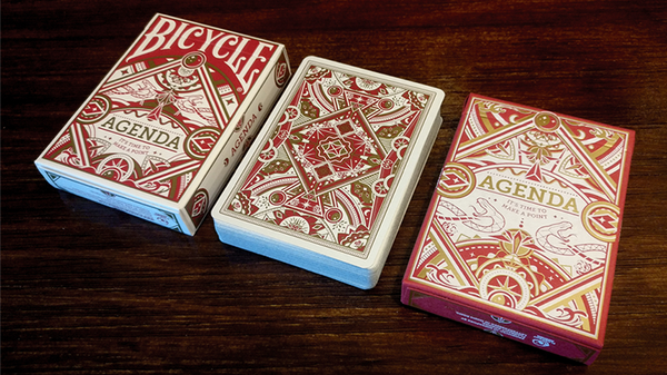 Agenda Red Premium Edition Playing Cards