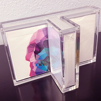 [CLEARANCE] 3-Deck T-Shaped Carat Case