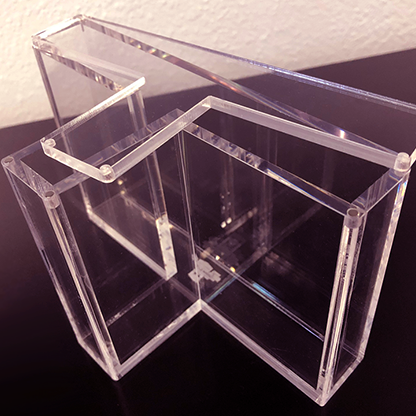 [CLEARANCE] 3-Deck T-Shaped Carat Case