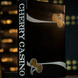 Cherry Casino (Monte Carlo Black and Gold) Playing Cards by Pure Imagination Projects