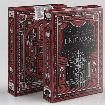 ENIGMAS Puzzle Hunt (RED) Playing Cards