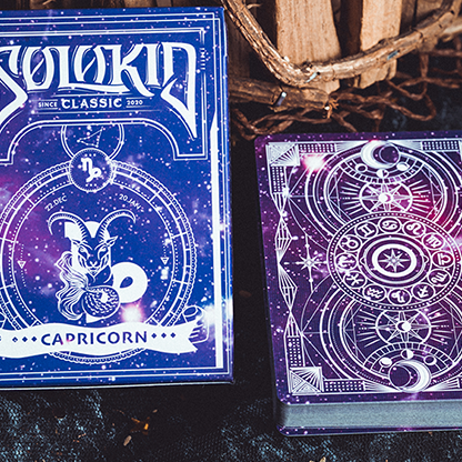 Solokid Constellation Series V2 (Capricorn) Playing Cards by Solokid Playing Card Co.