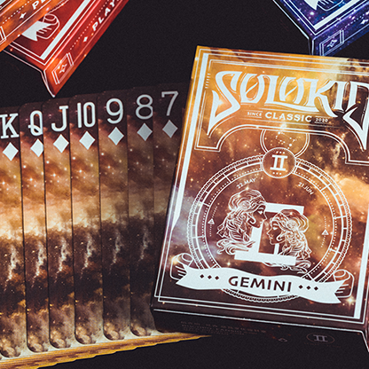 Solokid Constellation Series V2 (Gemini) Playing Cards by Solokid Playing Card Co.