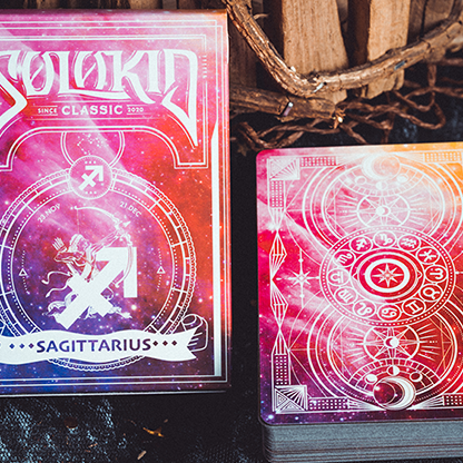 Solokid Constellation Series V2 (Sagittarius) Playing Cards by Solokid Playing Card Co.