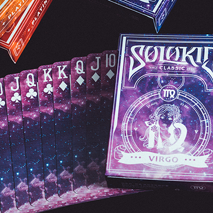 Solokid Constellation Series V2 (Virgo) Playing Cards by Solokid Playing Card Co.