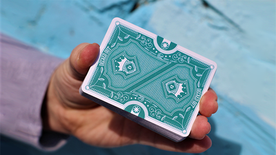 [CLEARANCE] Benchmark (Teal) Playing Cards