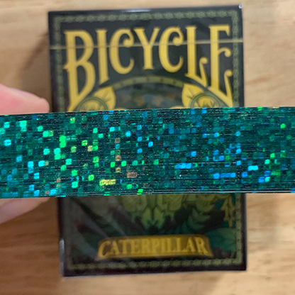 Gilded Bicycle Caterpillar (Dark) Playing Cards