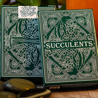 Succulents Playing Cards