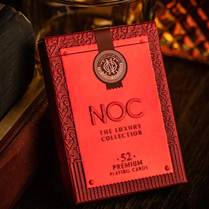 NOC (Red) The Luxury Collection Playing Cards by Riffle Shuffle x The House of Playing Cards