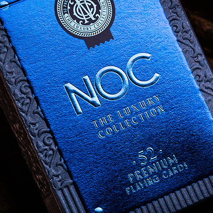 NOC (Blue) The Luxury Collection Playing Cards by Riffle Shuffle x The House of Playing Cards