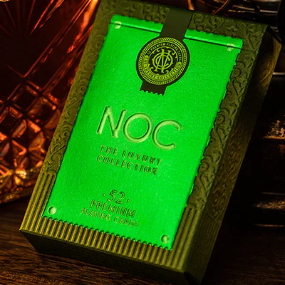 NOC (Green) The Luxury Collection Playing Cards by Riffle Shuffle x The House of Playing Cards