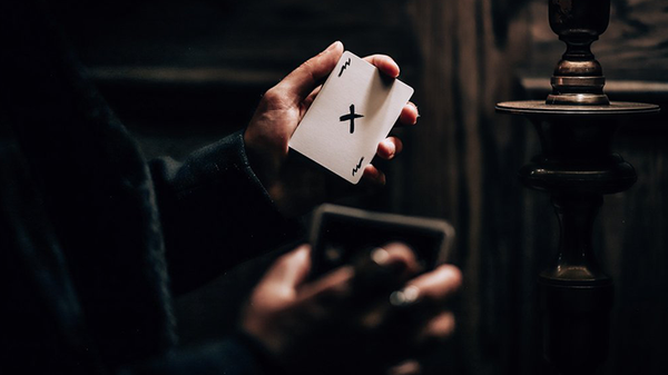 X Deck (Black) Playing Cards by Alex Pandrea