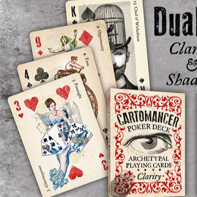 Cartomancer Clarity Classic (with Booklet) Playing Cards