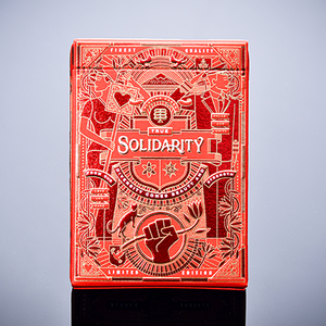 Solidarity (Loving Red) Playing Cards By Riffle Shuffle