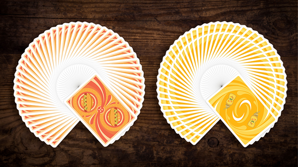 Hot Dog & Mustard Combo (Half-Brick Food Truck) Playing Cards by Fast Food Playing Cards
