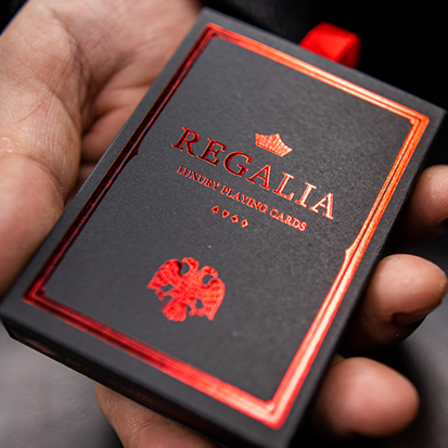 Regalia Red Playing Cards (Signature Edition) by Shin Lim