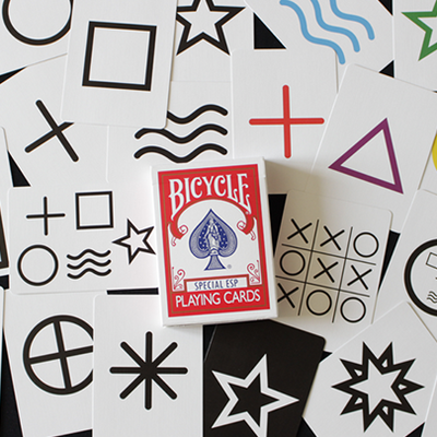 Bicycle Special ESP Red Playing Cards (plus 15 Online Effects)