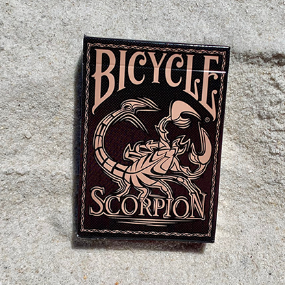 Bicycle Scorpion (Brown) Playing Cards