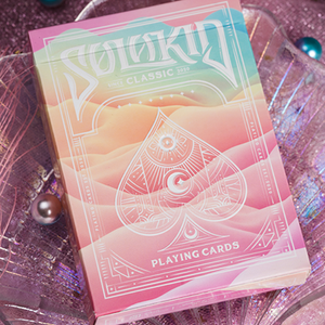 Solokid Rainbow Dream (Red Pink) Playing Cards by Solokid Playing Card Co.