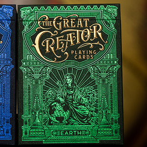 The Great Creator: Earth Edition Playing Cards by Riffle Shuffle