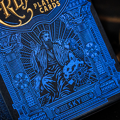 The Great Creator: Sky Edition Playing Cards by Riffle Shuffle