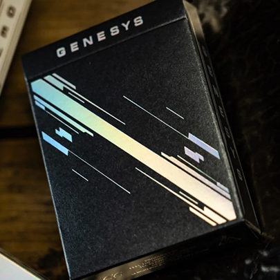 Odyssey Genesys (Black) Edition Playing Cards by Sergio Roca