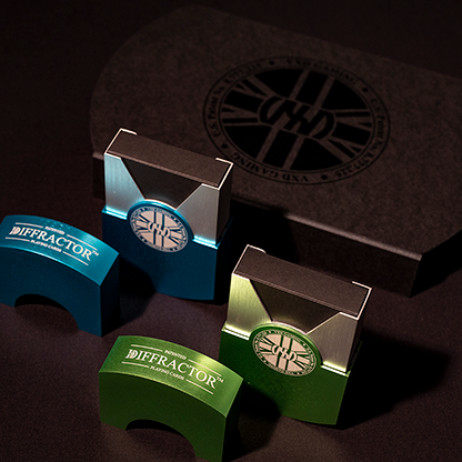 London Diffractor Double Metal Playing Card Set