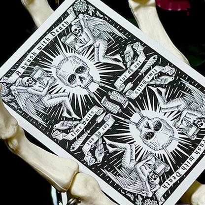 A Brush with Death Playing Cards
