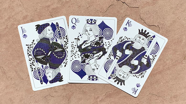 Bicycle Snail (Blue) Playing Cards