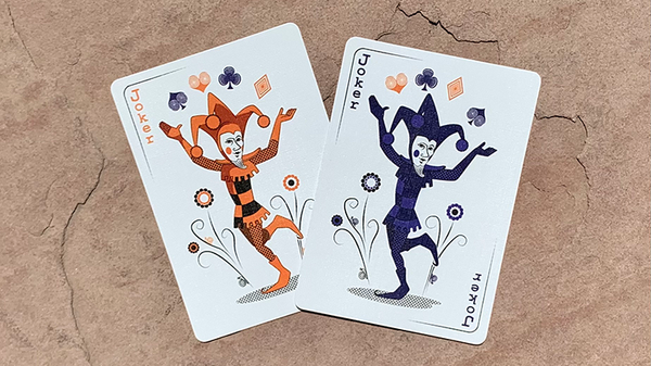 Bicycle Snail (Orange) Playing Cards