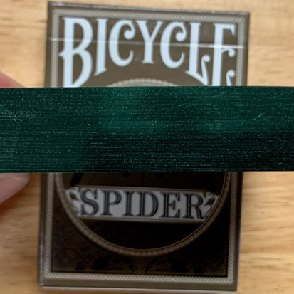 Gilded Bicycle Spider (Green) Playing Cards