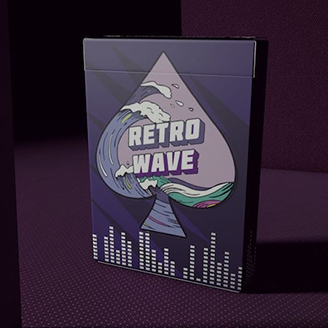 Retro Wave Playing Cards