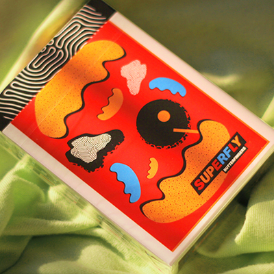 Superfly Butterfingers Red Playing Cards