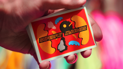 Superfly Butterfingers Red Playing Cards