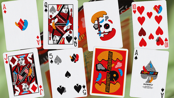 Superfly Butterfingers Red Playing Cards by Gemini
