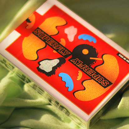 Superfly Butterfingers Red Playing Cards