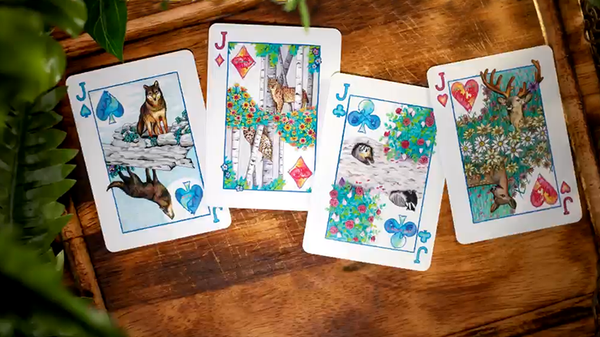 Red Fox Enchanted Puzzle Playing Cards