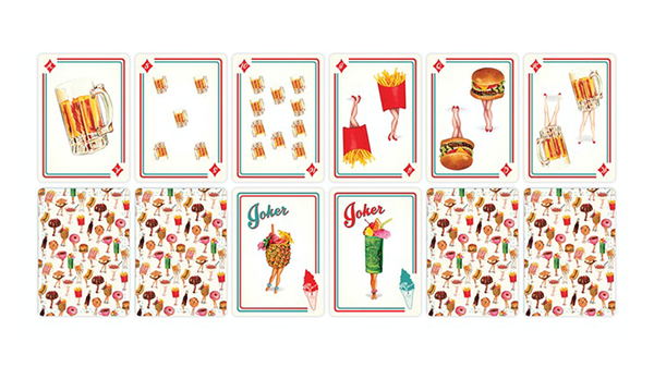 Bicycle Diner Dames Playing Cards by Kelly Gilleran