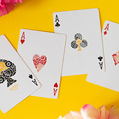 Butterfly Seasons Marked Playing Cards (Summer)