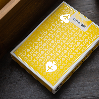 Limited Edition Lounge in Taxiway Yellow by Jetsetter Playing Cards