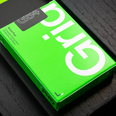 Grid Series Four- Typographic Playing Cards