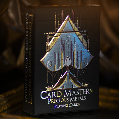 Card Masters Precious Metals (Foil) Playing Cards by Handlordz